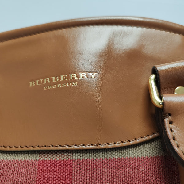 Canvas Shoulder Bag Brown