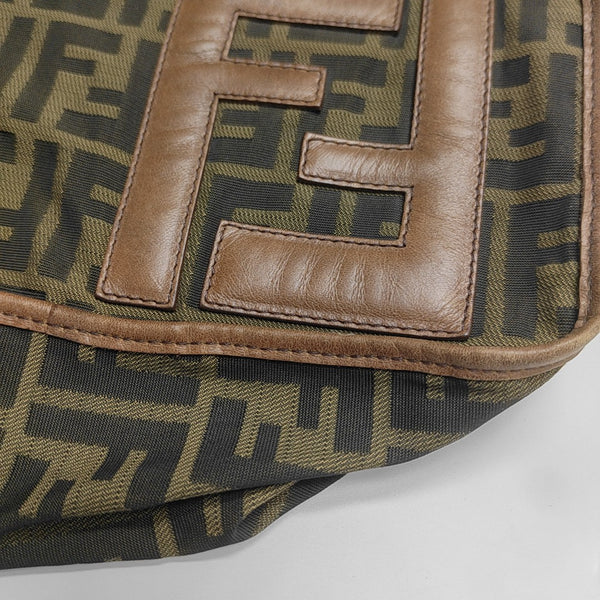 Canvas Shoulder Bag Brown