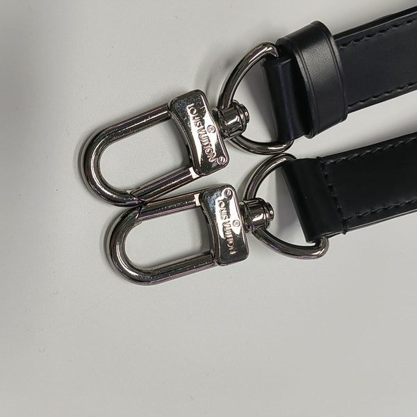 KEEPALL 45 Monogram Coated Canvas Black
