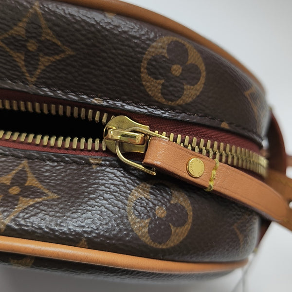 BOITE CHAPEAU PM Monogram Coated Canvas Brown
