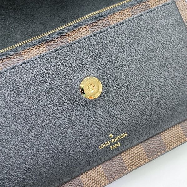 VAVIN Damier Ebene Coated Canvas Brown