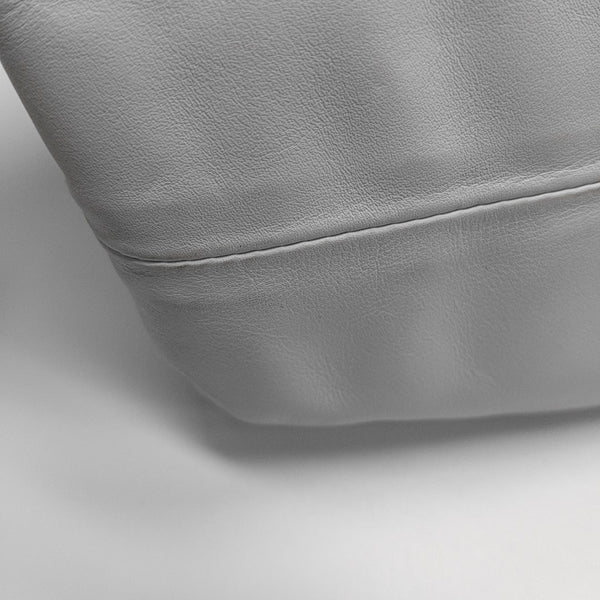 The Pouch Large Calfskin White