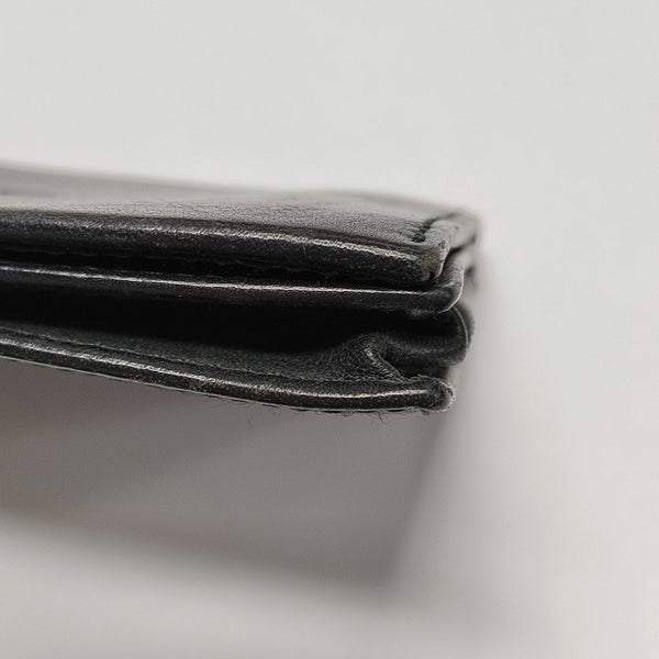 Calfskin Card Holder Black