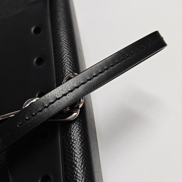 Calfskin Shoulder Bag Super Mini Black