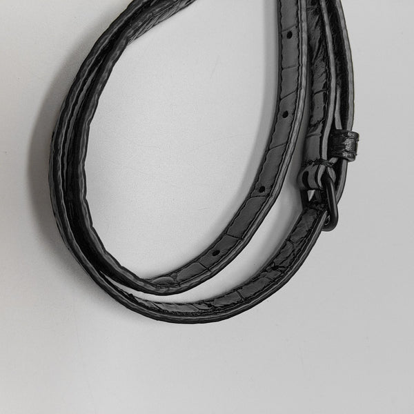 Hourglass S Calfskin Black