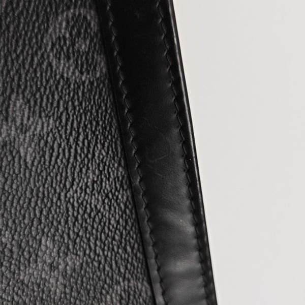 Pochette Voyag MM Monogram Coated Canvas Black