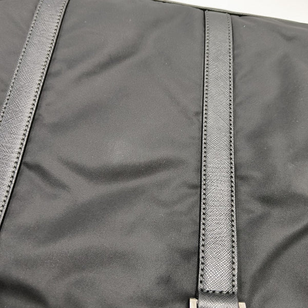 Nylon Shoulder Bag Black