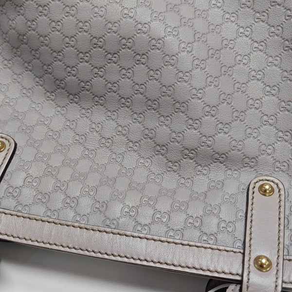 Calfskin Tote Bag Gray