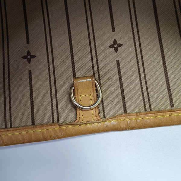 NEVERFULL GM Monogram Coated Canvas Brown