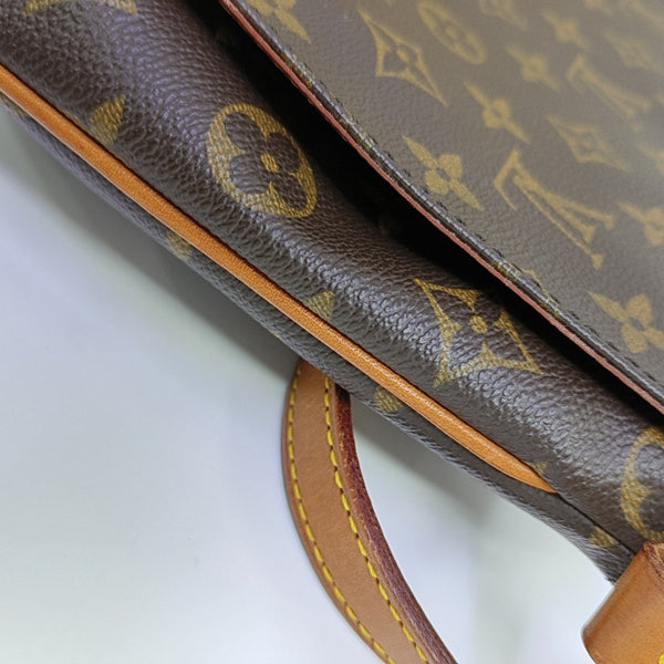 MUSETTE TANGO Monogram Coated Canvas Brown