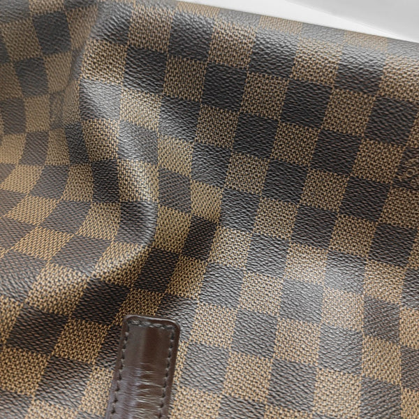 CHELSEA Damier Ebene Coated Canvas Brown