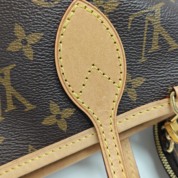 NEVERFULL BB Monogram Coated Canvas Brown