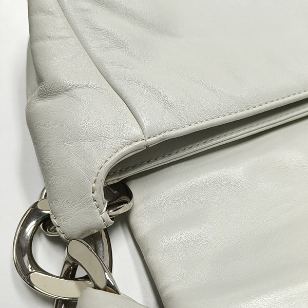 ON THE ROAD Quilted Calfskin White