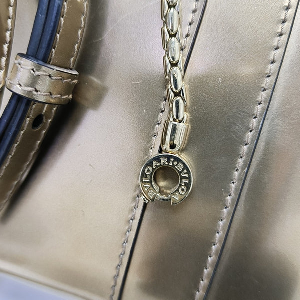 SERPENTI FOREVER Small Calfskin Beige