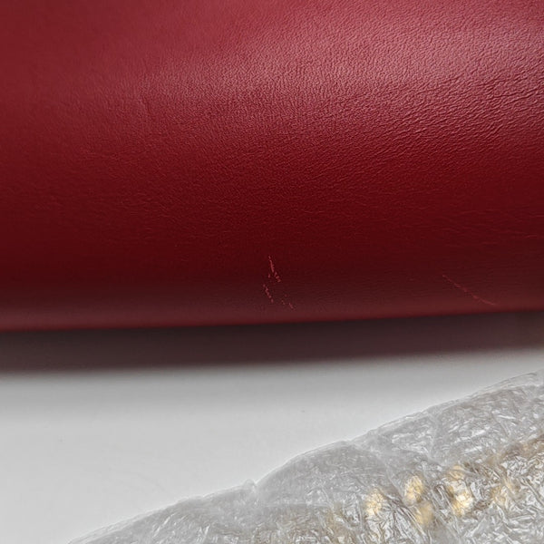 KATE Medium Calfskin Red
