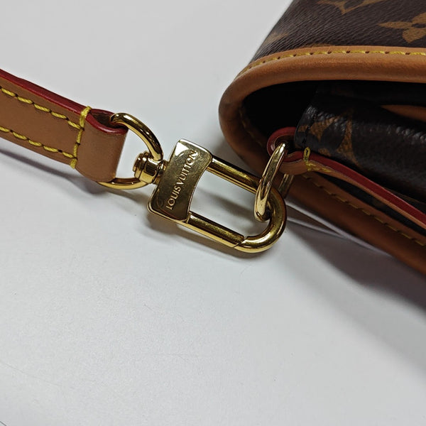 DIANE Monogram Coated Canvas Brown