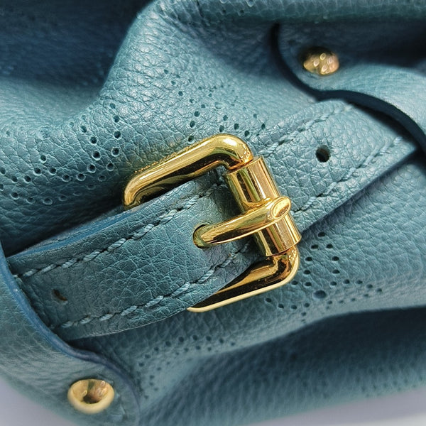 SURYA Monogram Calfskin Green