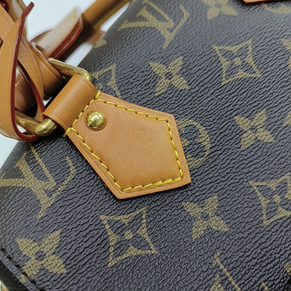 Monogram Coated Canvas Shoulder Bag Mini Brown