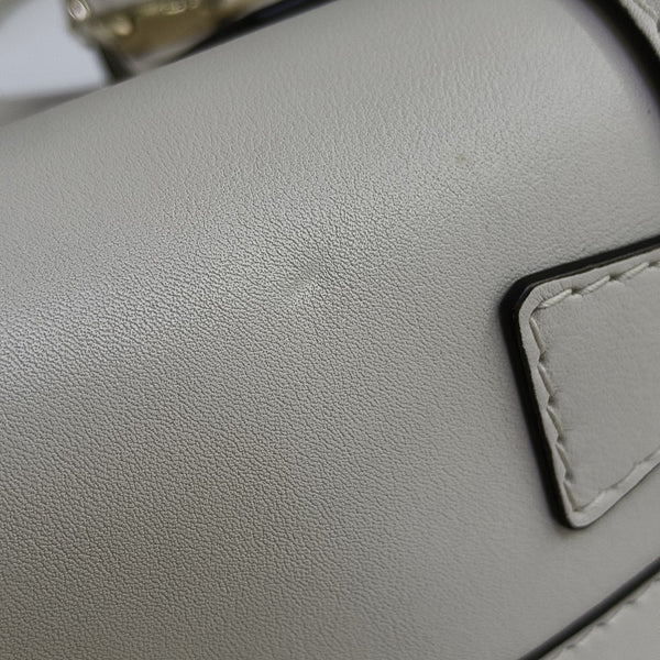 Stirrup Calfskin White