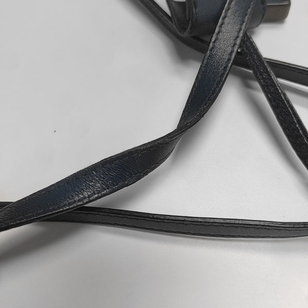 Calfskin Shoulder Bag Blue