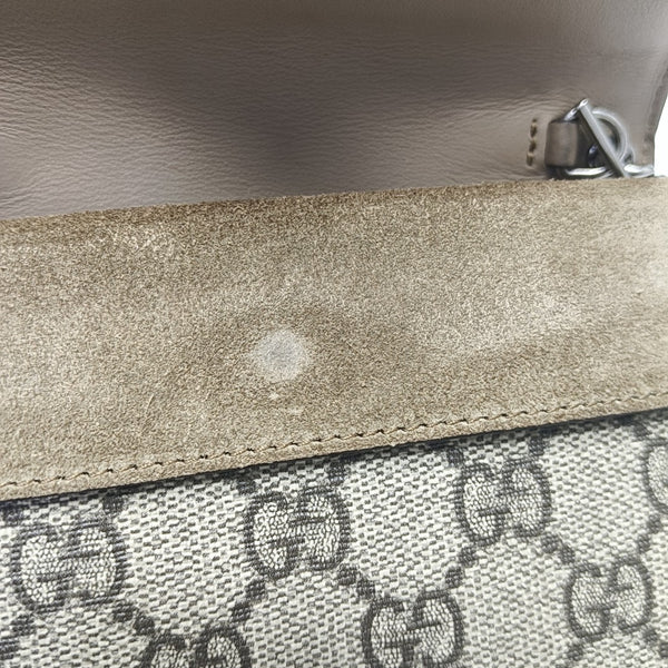 Authenticated pre-owned Dionysus Super Mini Monogram Coated Canvas Beige - Shoulder Bag at Looply