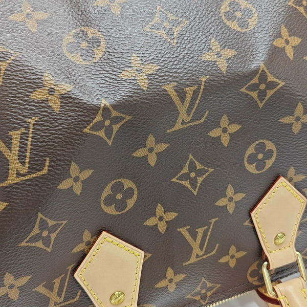 Authenticated pre-owned SPEEDY 25 Monogram Coated Canvas Brown - Shoulder Bag at Looply