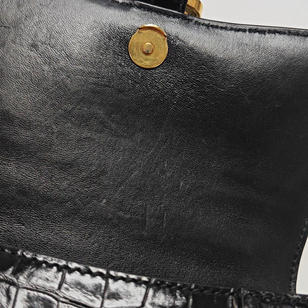 Hourglass XS Calfskin Black