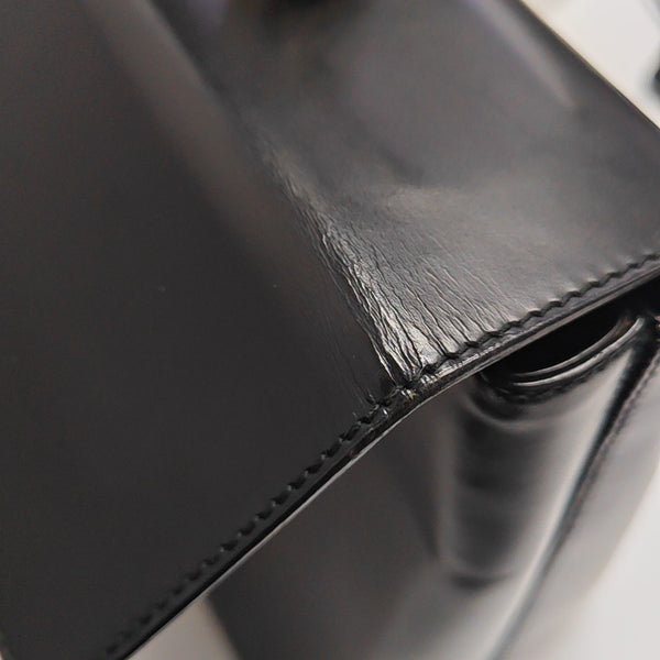 Kelly Leather Black