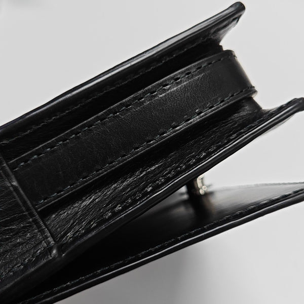 Calfskin Shoulder Bag Black
