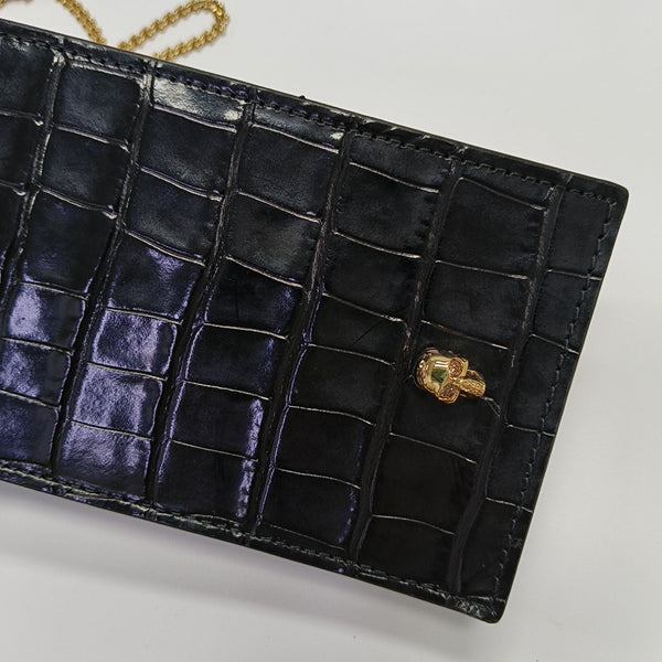Calfskin Shoulder Bag Black