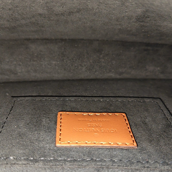 DAUPHINE Mini Monogram Coated Canvas Brown