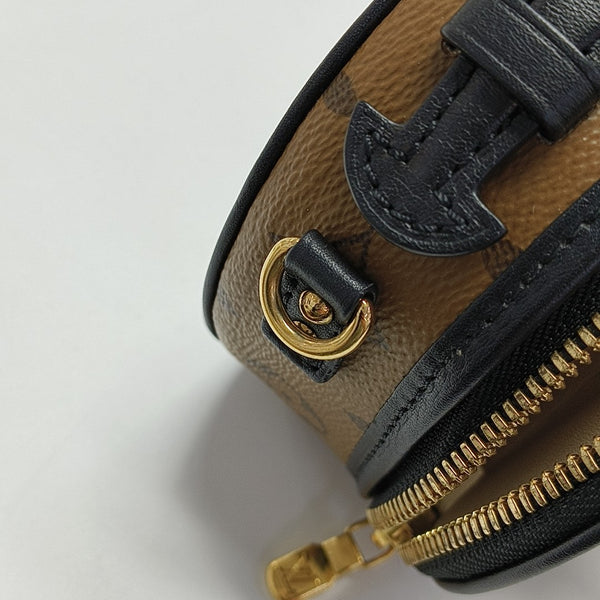BOITE CHAPEAU Mini Monogram Coated Canvas Brown