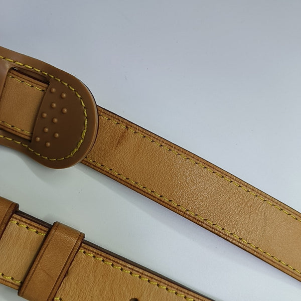 KEEPALL 45 Monogram Coated Canvas Brown