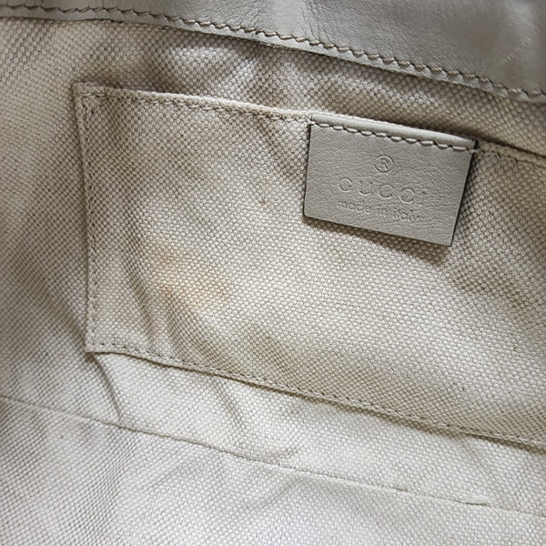 Mayfair Monogram Calfskin Beige