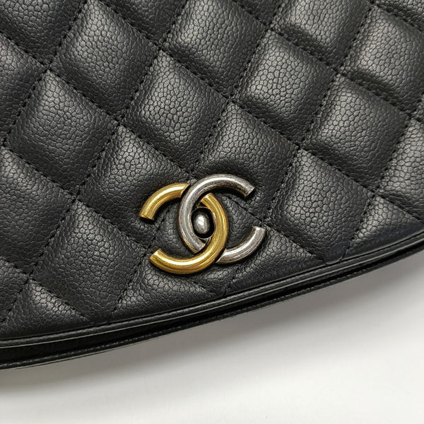 Caviar Quilted Grained Calfskin Black