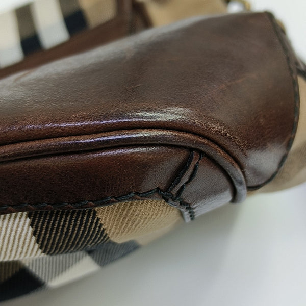 Canvas Shoulder Bag Brown