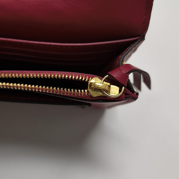 FLORE Monogram Coated Canvas Brown