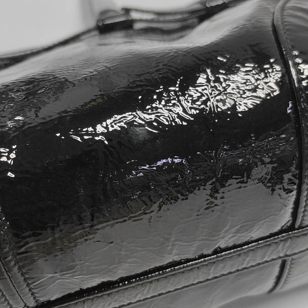 Bonnie Medium Patent Leather Black