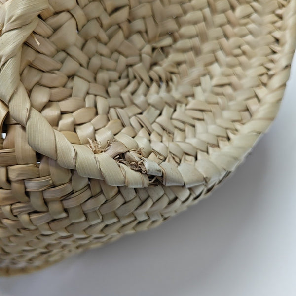 Basket Small Straw Beige
