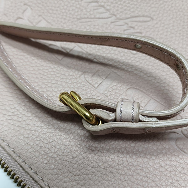 Calfskin Crossbody Bag Pink
