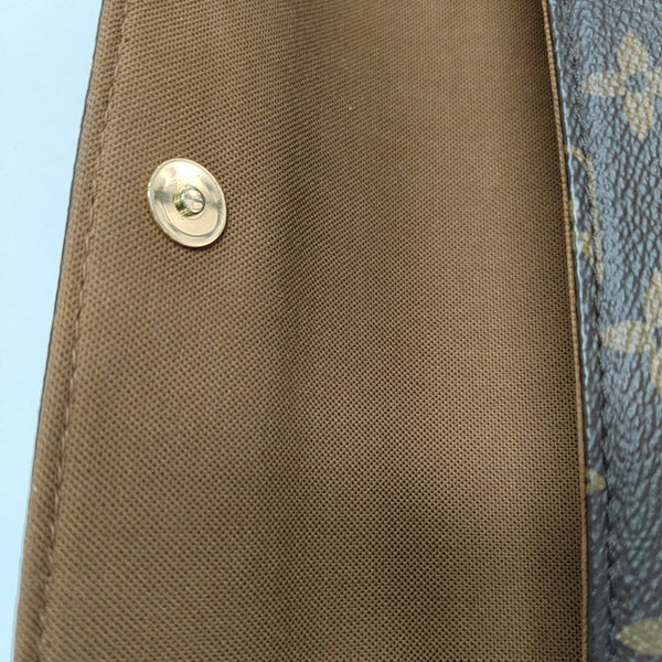IVY Monogram Coated Canvas Brown