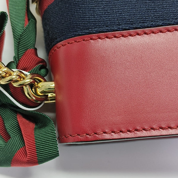 Sylvie Mini Calfskin Red