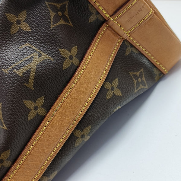 NOÉ BB Monogram Coated Canvas Brown
