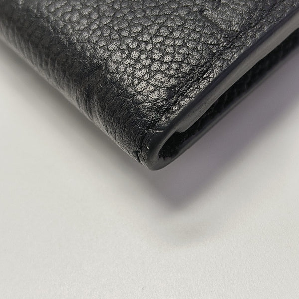 ROSALIE Monogram Calfskin Black Wallet