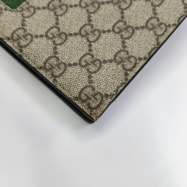 GG Supreme Monogram Coated Canvas Black