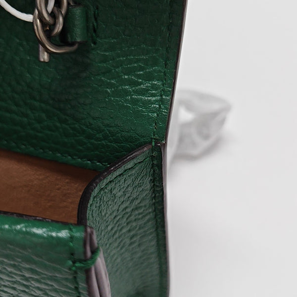 Dionysus Super Mini Calfskin Green
