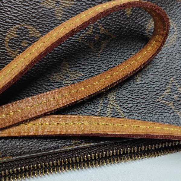 ACCESSOIRES GM Monogram Coated Canvas Brown