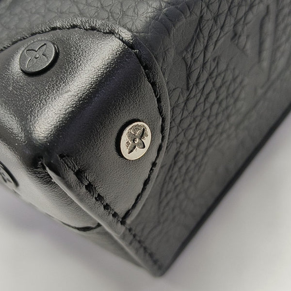 SOFT TRUNK Mini Monogram Calfskin Black