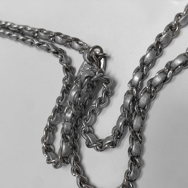 Quilted Calfskin Silver