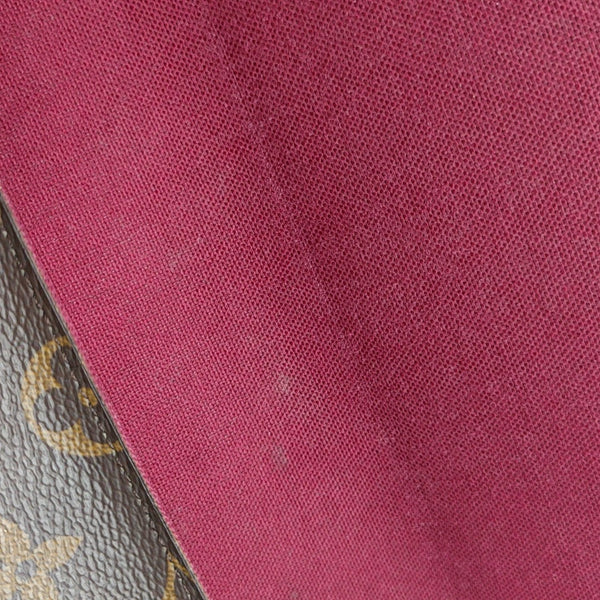 FÉLICIE Monogram Coated Canvas Brown